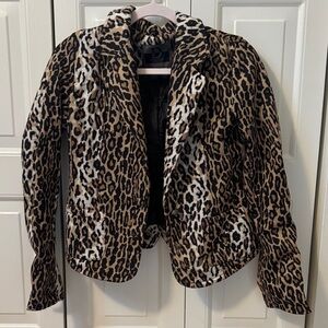 Leopard Print Women's Jacket